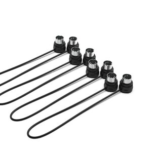 CMEMIDI�P�[�u��4�{�p�b�N-1�t�B�[�g/30cm�A5�s��DIN�A���[�v���t�@�C��-�R���p�N�g�ȃX�y�[�X�̂��߂̃~���[45�x�p�x�̒����^�v���O-MIDI�C���^�[�t�F�[�X�A�y�_���{�[�h�A�L�[�{�[�h�ɍœK�c
