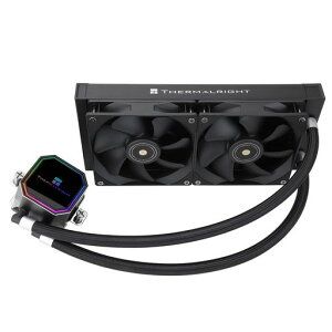 ThermalrightFrozenPrism240Black120mmPWMファン付き液体CPU水冷却器、240黒冷排仕様、集積水冷却器放熱器、AMD:AM4/AM5IntelLGA