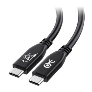 [USB-IF�F��]CableMatters40GbpsUSB4�P�[�u��1m�A[8K60Hz/4K240Hz�r�f�I�E240W�[�d�E40Gbps�f�[�^]USB4/USBC�P�[�u���AThunderbolt4/