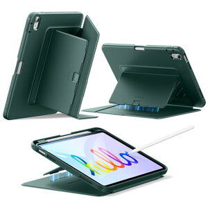 ESRiPad11����P�[�XA16iPad��10����/��11�����p�J�o�[(2022/2025���f��)�y�����[�ϏՌ��c���X�^���h�����E�F�C�N/�X���[�vPencil/USB-C�Ή��}���`�A���O���P�[�X