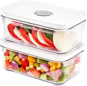 VAKUEN�v���~�A���^��ۑ��e��~�j�Z�b�g�o���u�ŕ֗��J��BPA�t���[100%�R��h�~��^��ۑ��̗e������ő�5�{�����H�i��V�N�ɕۑ��\(0.5L2��)