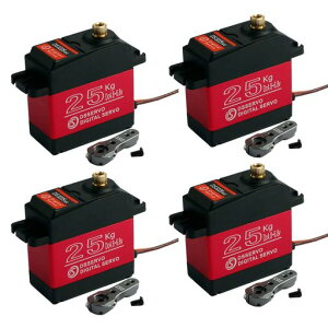 4PCSDS322525KG�h���f�W�_���T�[�{�t�����^���f�W�^���X�e�A�����O�T�[�{25T�T�[�{�A�[���t��RCCrawler�K�p(180Degree))
