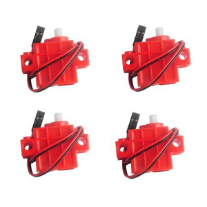 4��GeekservoRedMotor�v���O�����\�ȐԂ����[�^�[(Micro:bit���S�Ή�)��360�x��]