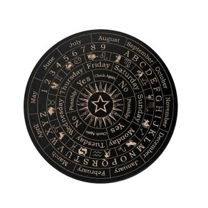 PAVIKE木製ダウジングボードペンデュラムボード15cm数字星座占い意思決定