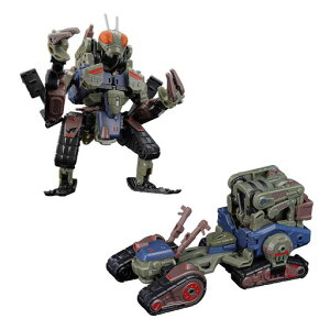 52TOYSBEASTBOX-MEGA�V���[�YBMM-02MECHABEASTZOMBIETRACK�u���J�r�[�X�g�E�]���r�g���b�N�v�ό`���{�b�g���̃t�B�M���A3�i�K�ό`�g�݊������R�g�����X�t�H�[���ߋ�h���ςݍ���