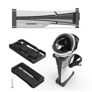 新型PS5Slim本体横置き収納スタンド【新登場】PS5(CFI-2000A01)用縦横兼用スタンド放熱改善地震対策転倒防止傷付き防止、本体をもっと安心に収納PS5Slimアクセサリーディスクドライブ/デジタ…