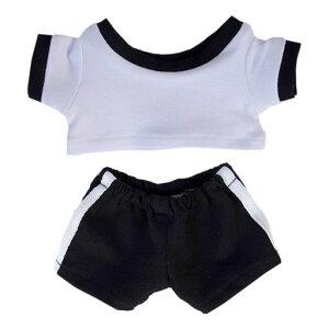 niannyyhouse10cm15cm20cmぬいぐるみ服スポーツウェアカラーブロッキングTシャツズボン着せ替え綿人形アクセサリー(a410cm)