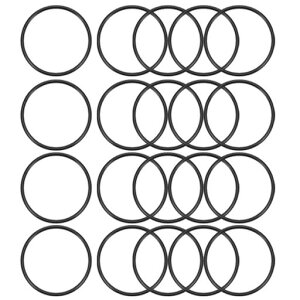 Ofowin20個入りOリングニトリルゴム35mmx45mmx5mmブラックオーリング35mmの内径45mmの外径5mm幅円形シールガスケット耐熱耐油防水耐摩耗性車エアコン各種機器のガスケットに機械修理