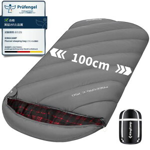 KingCamp�Q�܃V�����t�t�����l�����n�~�p�I�[���V�[�Y�������^�傫���T�C�Y��100cm2.1KG�R���p�N�g�h���􂦂�h�ЃA�E�g�h�A�o�R�Ԓ����L�����v�Q��A���\sleepingbag