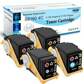 ASEKER EPSON エプソン LPC3T35 LPC3T35K LPC3T35C LPC3T35M LPC3T35Y 互換トナーカートリッジ 4色 対応機種 Epson LP-S6160 LP-S6160C0 LP-S6160R1