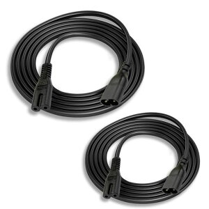 CYDC7C8�P�[�u��PDU1.8M2.5A-250Vac�d���P�[�u��c7toC8UL�K�i�F�菃���c�y�ʑ��d�ی�ό󐫑ϖ��Փd�C�X�^���h�A�X�s�[�J�[�ALCD���j�^�[�A�v�����^�[�A�f�W�^���J�����ȂǂɑΉ�2�{����