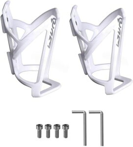 YFFSFDC自転車ボトルケージバイクドリンクホルダー超軽量伸縮性がよくウォーターボトルケージ取り付け工具付き使用便利ロードバイク/クロスバイク/マウンテンバイクに適用2個セット(ホ…