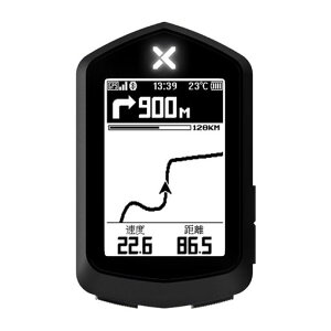 XOSSNAV�T�C�N���R���s���[�^GPS�T�C�R���i�r�Q�[�V����2.4�C���`�f�[�^�J�X�^�}�C�Y�ő�33����IPX7�h��Type-CBluetooth5.0ANT+�Ή����{��戵������...
