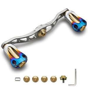 HEIGHTEN 88/90/105/115mm ���[�� �n���h�� 22mm �m�u���� �V�}�m(SHIMANO) �_�C��(DAIWA) �A�u(Abu) �ʗp �x�C�g���[�� �p Aurora Series (105mm - �K�����^��&�S�[���h)