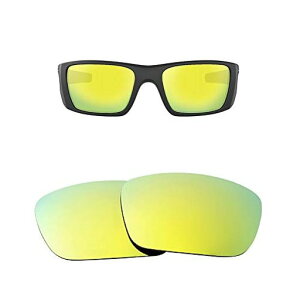 ReplacementPolarizedLensesforOakleyFuelCell-MultiOption(GoldMirrorShield-Polarized)