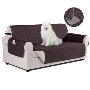 TAOCOCOソファカバー全面防水ソファーシート犬猫対策毛髪不粘着滑り止め1人2人3人掛け肘付き替えソファカバー防塵汚れ防止傷防止爪とぎ防止マルチカバー四季適用撥水加工丸洗い可能(チ…