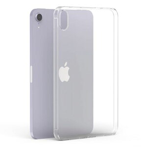 AsgensiPadMini6/7(A17Pro)8.3インチ2021/2024クリアケース、透明スリムシリコンケース柔軟なソフトTPU耐衝撃性傷防止バックカバー8.3インチiPadMini第6/7世代2021/2024