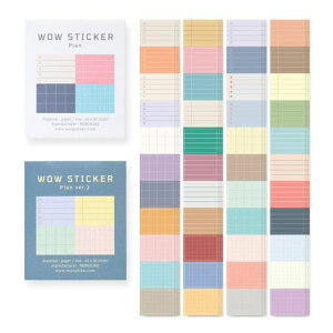 mCNEXebJ[vVer.1+Ver.2WowStickerPlanVer.1+Ver.2Zbg-_CA[fRA~jXeBbJ[AXebJ[Zbg