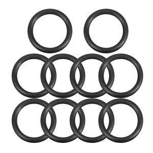 Ofowin10個入りOリングニトリルゴム32mmx42mmx5mmブラックオーリング32mmの内径42mmの外径5mm幅円形シールガスケット耐熱耐油防水耐摩耗性車エアコン各種機器のガスケットに機械修理