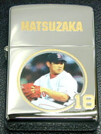 ZIPPO 2006年 限定品 MLBプレイヤー ボストン・レッドソックス 松坂大輔 ジッポー 両面加工