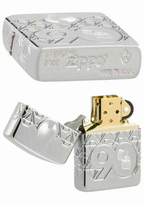 楽天市場】限定品 ZIPPO社 創業90周年記念 純銀ver ジッポー 2022年 
