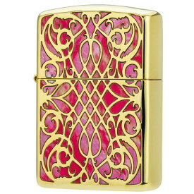 ZIPPO アーマーシェルアラべスクYGD Shell Arabesque 1201S697 イエローゴールド仕上げ 両面加工 ジッポー