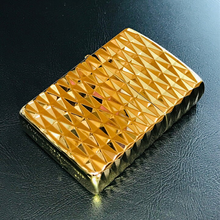 楽天市場】ZIPPO ARMOR ダイヤモンドシェイプDX（B）ゴールドプレート 