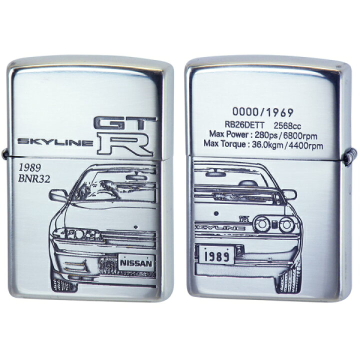 楽天市場】ZIPPO 日産 スカイラインGTR GT-R BNR32型（1989年-1994年 