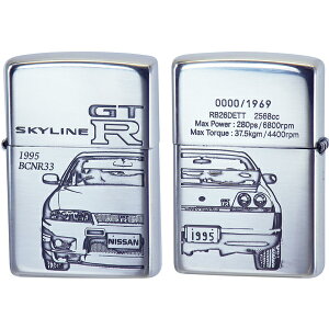 ZIPPO Y XJCCGTR GT-R BCNR33^i1995N-1998NjNISSAN SKYLINE ʉH Wb|[ VANO.