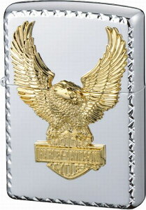 ZIPPO Wb|[ HARLEY DAVIDSON n[[_rbh\ HDP-21 Vo[~[bL ʃR[i[Jbg S[h^