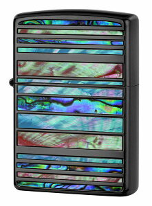 ZIPPO �V�F���}���`�{�[�_�[BK shell multi border �V�F���C�����C�G�b�`���OBK�d�グ �W�b�|�[