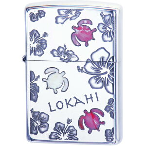 ZIPPO �n���C�A�� ���J�q Hawaiian LOKAHI �V�F�����H �W�b�|�[