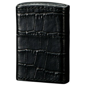 ZIPPO �x�[�V�b�N�E���U�[ Basic Lather �T�C�h�N���R �u���b�N �{���v���� �W�b�|�[