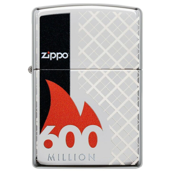 楽天市場】ZIPPO 限定品 #49272 600MILLION 600ミリオン 累計6億個生産 