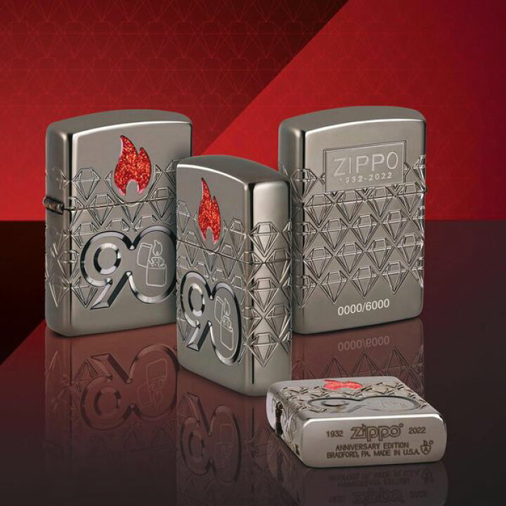 楽天市場】限定品 ZIPPO社 創業90周年記念 USA限定Ver #49867 ジッポー 
