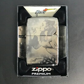 ZIPPO ウィンディ エボニーベース 24756 ク Claudio Mazzi ラウディオ・マッジ・デザイン ＃80954 マイクロレーザー4面連続加工 Windy ジッポー