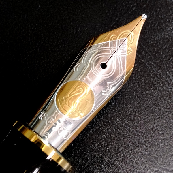Pelikan ペリカン スーベレーン M1000 ブラック Black ロジウム装飾18金ペン先 万年筆