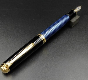 Pelikan yJ X[x[ M600 u[XgCv Blue stripe WE14y NM