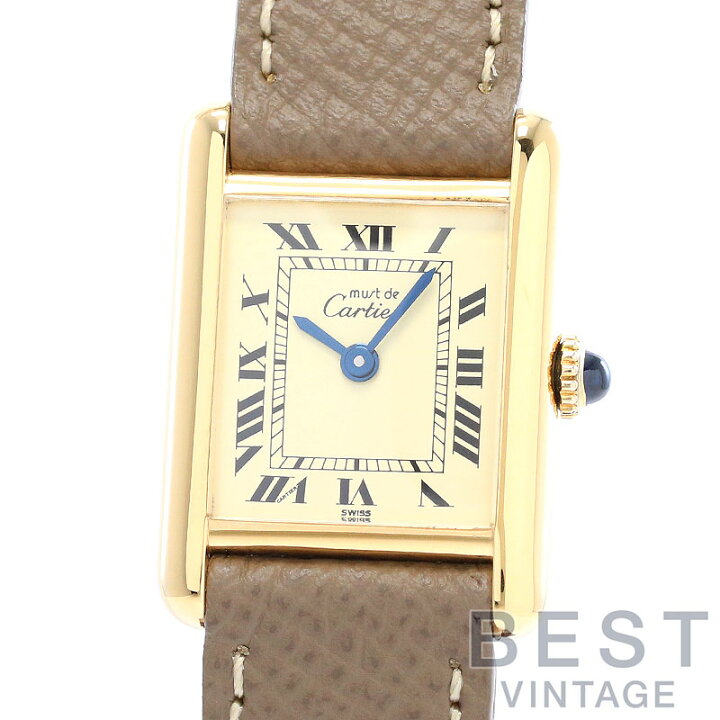 Cartier カルティエVERMILE アナログ腕時計 ゴールド - 自動巻き時計