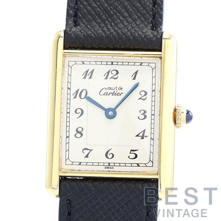 楽天市場】カルティエ 【CARTIER】 マストタンク LM ヴェルメイユ 