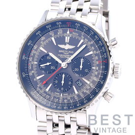 【OH済】 ブライトリング 【BREITLING】 ナビタイマー 01 46MM AB01271A/F570/453A (A017F70NP) メンズ ストラトスグレー/ブラック ステンレススティール 腕時計 時計 NAVITIMER 01 LIMITED EDITION STRATOS GREY/BLACK SS CMW 認定中古【中古】