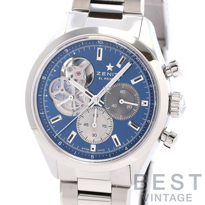 楽天市場】ゼニス 【ZENITH】 クロノマスター オープン ブティック  
