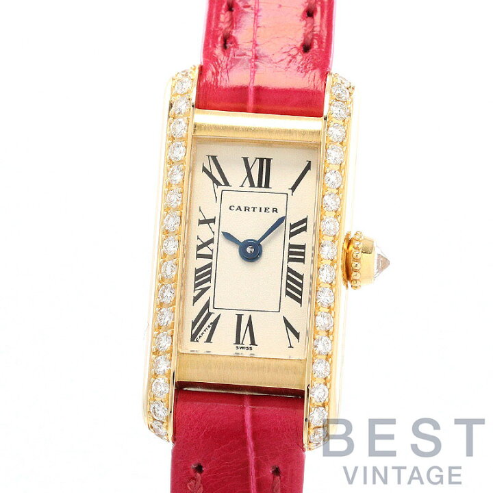 楽天市場】【OH済】 カルティエ 【CARTIER】 タンク アロンジェ 
