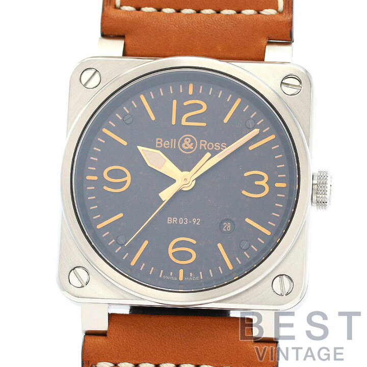 楽天市場】ベル＆ロス 【BELL & ROSS】 BR03-92 ゴールデンヘリテージ  