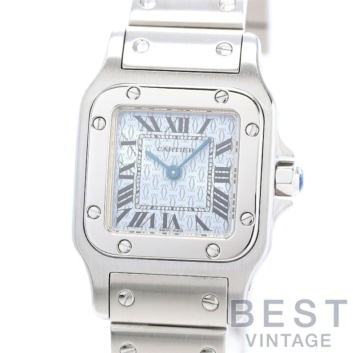 楽天市場】カルティエ 【CARTIER】 サントスガルベ SM W20064D6  