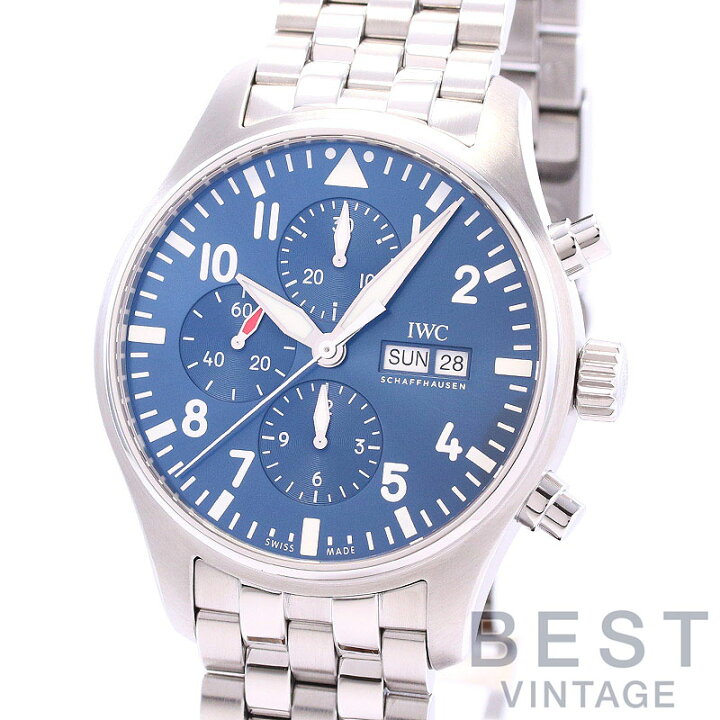 楽天市場】アイダブリューシー 【IWC】 パイロットウォッチクロノ 