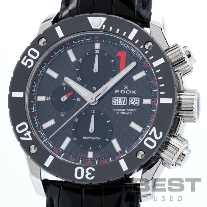 楽天市場】【お買い物ﾏﾗｿﾝ限定ｸｰﾎﾟﾝ】エドックス 【EDOX 】 クロノ  