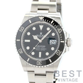 ロレックス 【ROLEX】 サブマリーナー デイト M126610LN-0001 メンズ ブラック ステンレススティール/セラミック 腕時計 時計 SUBMARINER DATE BLACK SS/CE 【中古】