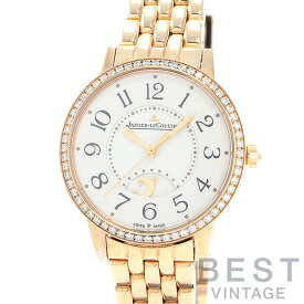 ジャガールクルト 【JAEGER-LECOULTRE】 ランデヴークラシック ナイト&デイ Q3442130（344.2.37.S） レディース シルバー K18ピンクゴールド 腕時計 時計 RENDEZVOUS CLASSIC NIGHT ＆ DAY SILVER K18PG JL【中古】
