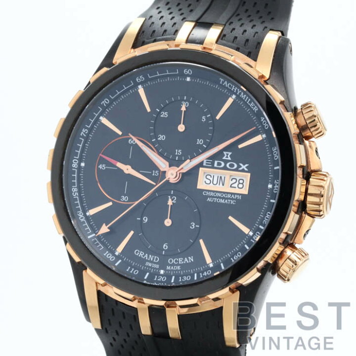 楽天市場】エドックス 【EDOX 】 グランドオーシャン クロノグラフ  